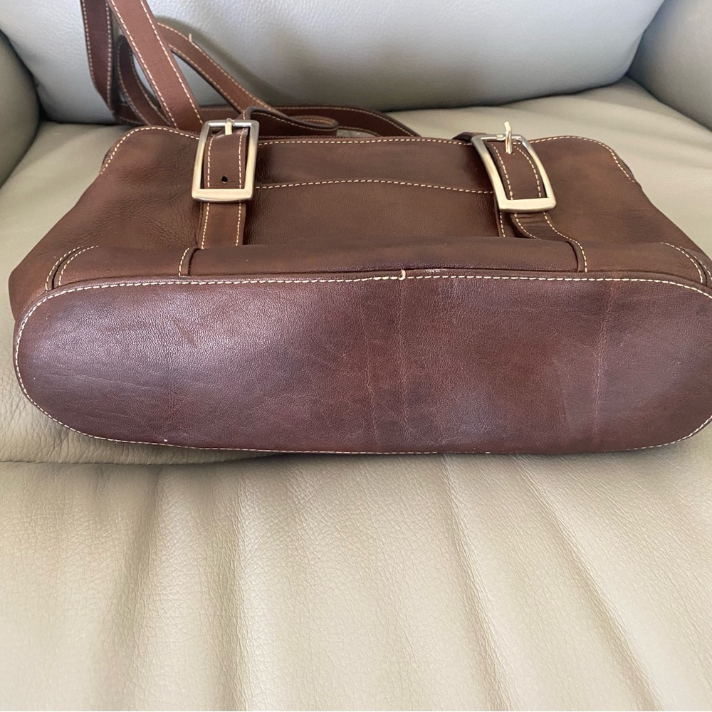 Tignanello Leather Satchel - Picture 5 of 9